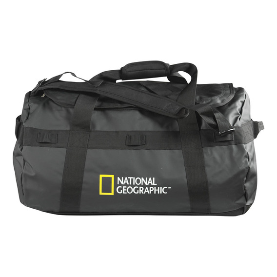 Bolso Travel Duffle Black 50l National Geographic