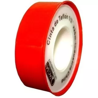 Cinta Teflon Ptfe 1/2 X 10 Mts Plomería Tacsa X 60 Unid