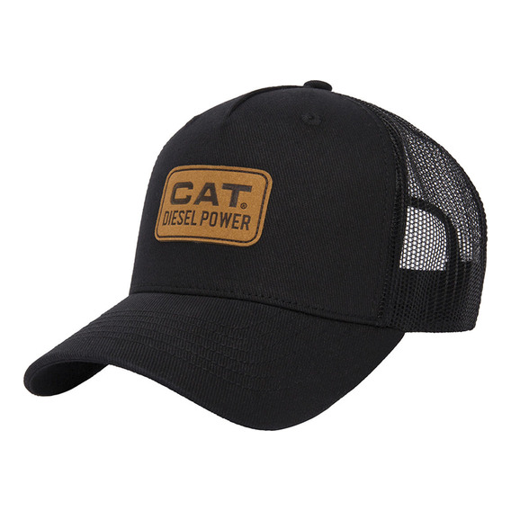 Jockey Hombre Diesel Power Leather Patch Cap Negro Cat