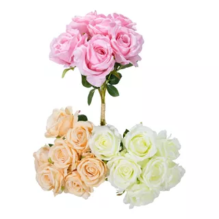 Ramo De Rosas Gigante 50cm Bouquet 7 Rosas Calidad Premium