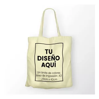 Bolsa / Morral De Tela  Tote Bag Personalizada