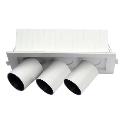 Spot Movil Embutir Scl-sochi 3 Led Integrado 6w Calidad Vk