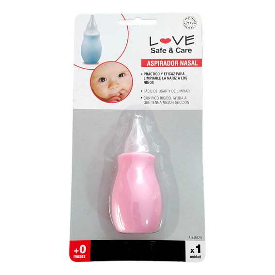 Aspirador Nasal Para Bebe Saca Moco Love