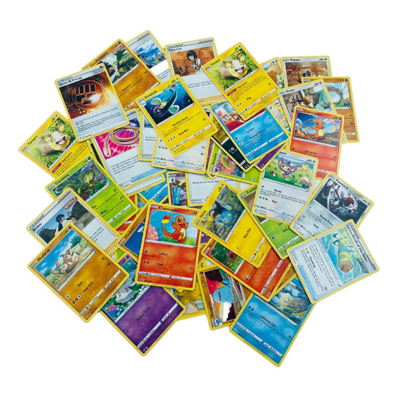 Lote 50 Cartas Pokémon Originales Con 2 Holográficas
