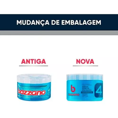 GEL FIXADOR CONDICIONANTE BOZZANO ACAO PROLONGADA MEGA FORTE FIXACAO 4 300G  - redemix