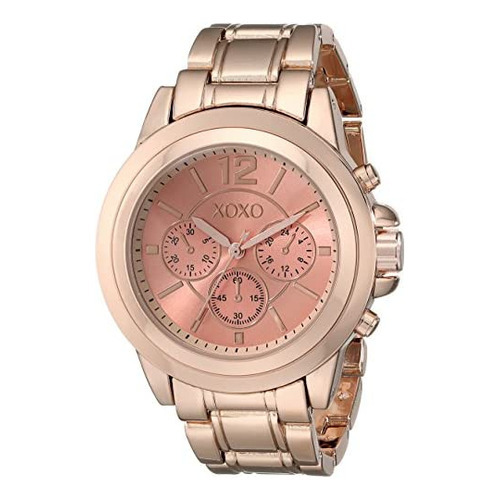 Xoxo Reloj De Pulsera En Tono Dorado Rosa Para Mujer Xo5591