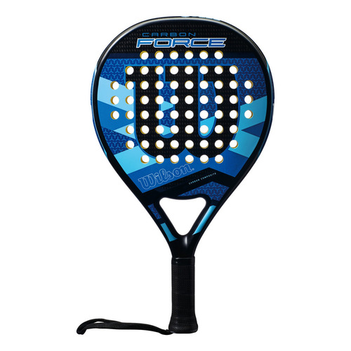 Pala De Pádel Raqueta Wilson Carbon Force Paddle Color Azul