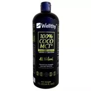 Wellthy Mct Oil Aceite Mct Hasta 95% De C8 Y C10 1l