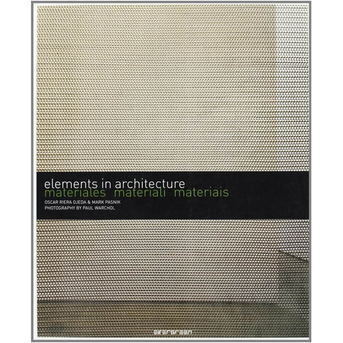 Elements In Architecture-materiales -ev-, De Riera(503419). Serie Elements In Architecture-materiales -ev-, Vol. 1. Editorial Evergreen, Tapa Blanda En Español