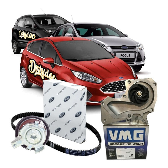 Kit Distribucion C/bomba Fiesta Ecosport Kinetic 1.6 16v