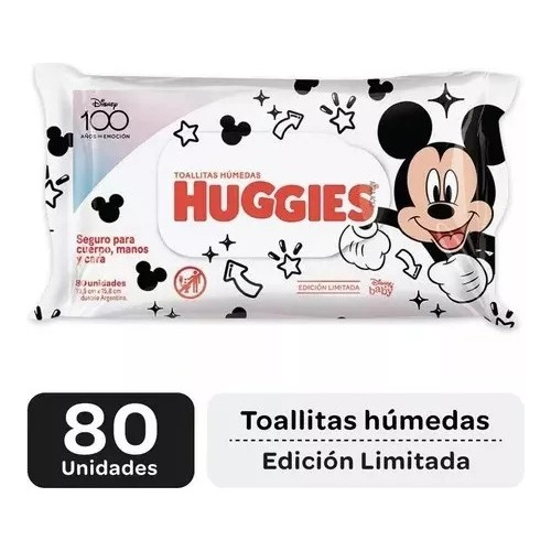 Toallitas húmedas Huggies 4 En 1 80 u pack x 1