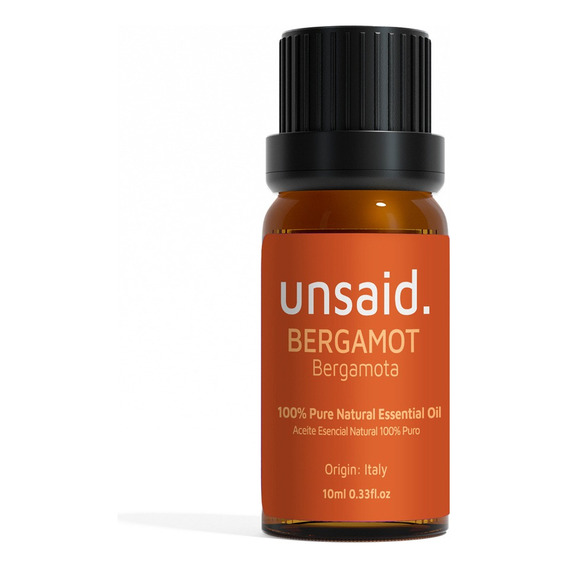 Aceite Esencial De Bergamota 100% Puro Unsaid