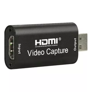 Adaptador Hdmi P/ Usb 2.0 Placa Captura Vídeo Áudio 1080p