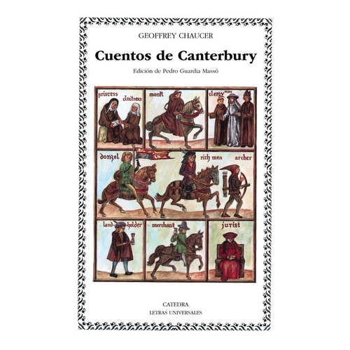 Geoffrey Chaucer, De Cuentos De Canterbury. Editorial Cátedra En Español