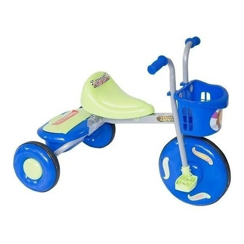 Triciclo Bambino Marca Prodehogar Color Azul/Verde