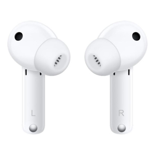 Auriculares in-ear gamer inalámbricos Huawei FreeBuds 4i ceramic white con luz LED