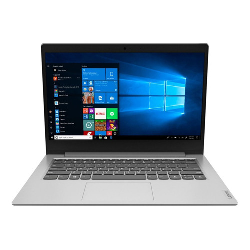 Notebook Lenovo IdeaPad 1-14AST-05  platinum gray 14", AMD A6-Series 9220E  4GB de RAM 64GB SSD, AMD Radeon R4 1366x768px Windows 10 Home