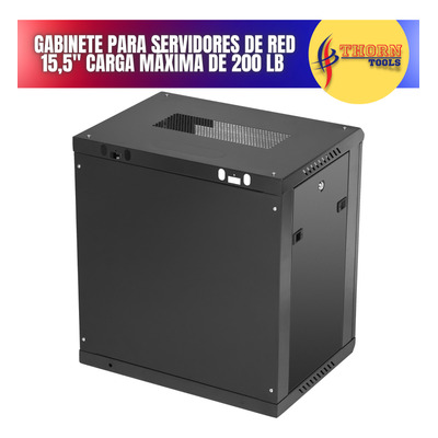 Gabinete Para Servidores De Red 15,5'' Carga Máx 200lb 12u