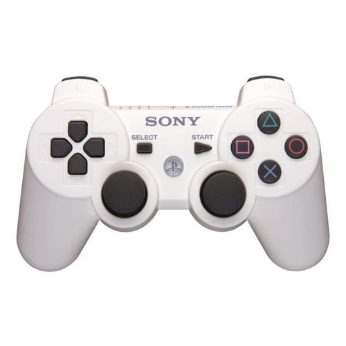 Joystick inalámbrico Sony PlayStation Dualshock 3 blanco