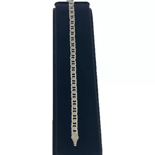 Pulsera Plata 925 Tejido Guchi Martillada 20cm/5mm Ga120mda