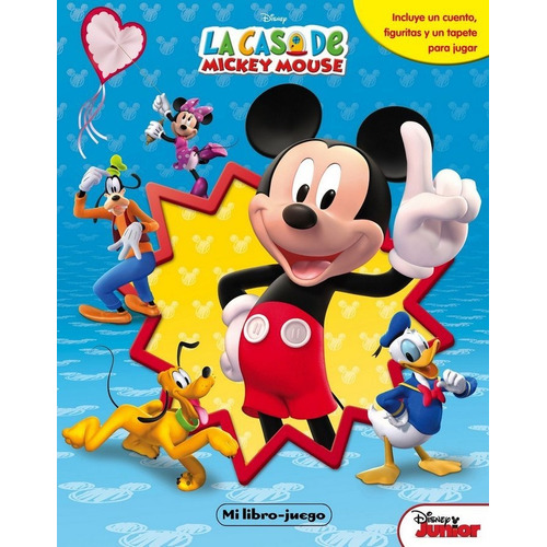 La Casa De Mickey Mouse. Libroaventuras, De Disney. Editorial Libros Disney En Español