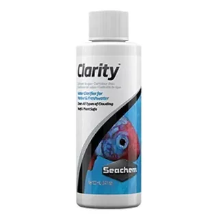 Seachem Clarity 100ml - Clarificante P Água Doce E Salgada