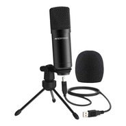 Kit Microfono Condenser Profesional Usb Pc Estudio Tripode