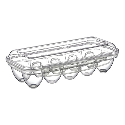 Huevera Cajón Para 10 Huevos Refrigerador Transparente