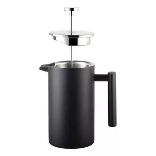 Cafetera Prensa Francesa Doble Pared De Ac Inox  1000 Ml