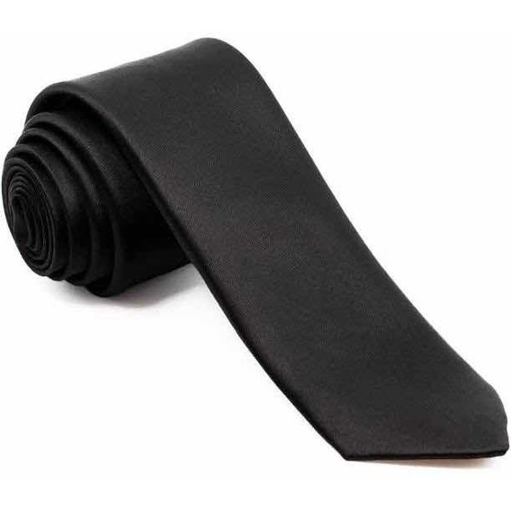 Corbata Delgada Lisa Premium Para Hombre Alpor Menor Y Mayor