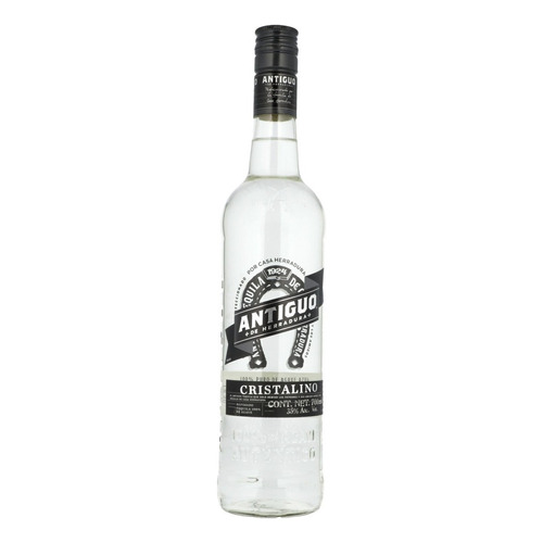 Tequila Antiguo Cristalino Con 4 Meses De Reposo 700 Ml