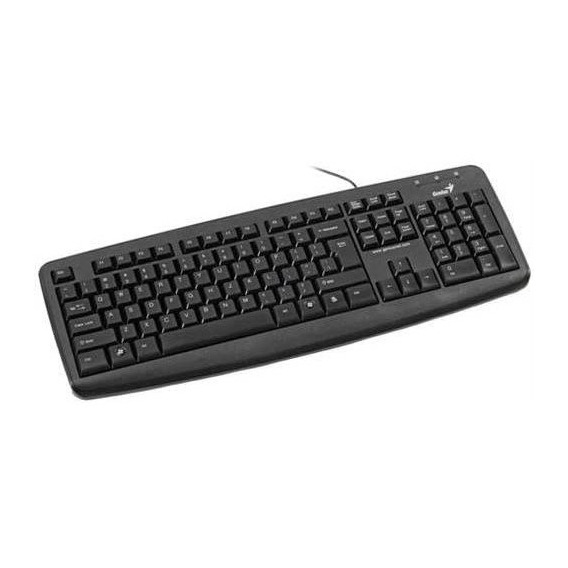 Teclado Clásico Smart Genius  Alámbrico Kb-117 Negro 