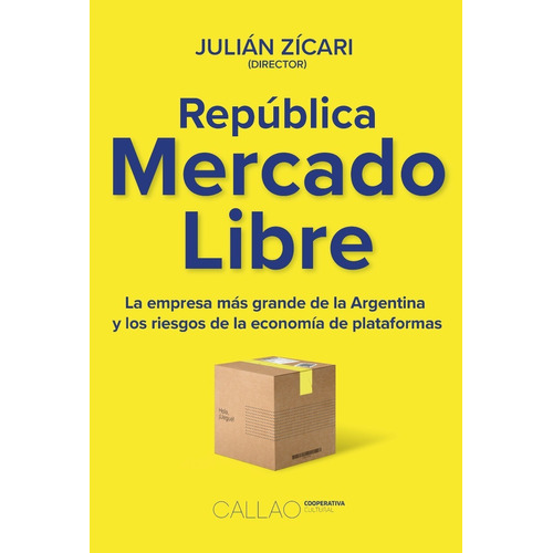 Libro República Mercado Libre - Julián Zicari - Callao
