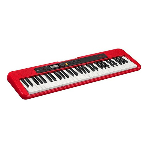 Teclado Musical Casio Portable Casiotone Ct-s200rdc2â Color Rojo