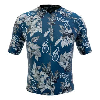 Camisa De Ciclismo Marcio May Funny Bike Marine Masculina