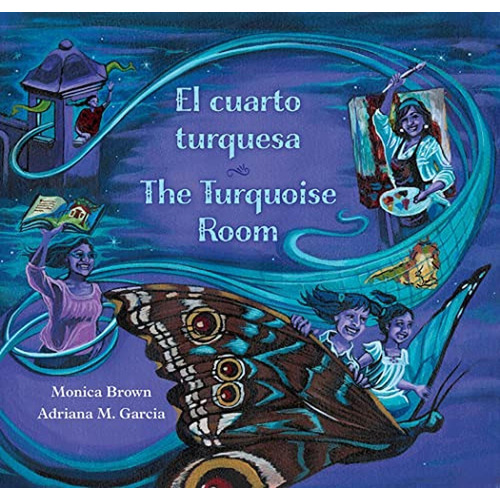 The Turquoise Room / El Cuarto Turquesa (English and Spanish Edition) (Libro en Inglés), de Brown, Monica. Editorial Lee & Low Books, tapa pasta dura, edición bilingual en inglés, 2022