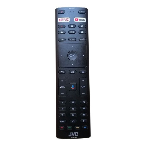 Control Remoto Para Tv Jvc Original Comando De Voz + Obsequi