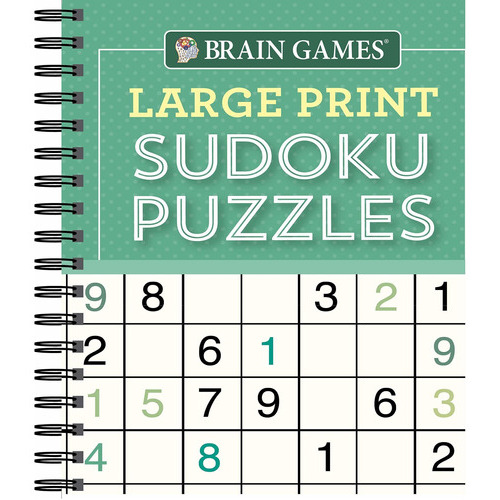Brain Games Large Print Sudoku: Brain Games Large Print Sudoku, De Publications International. Editorial Publications International, Ltd., Tapa Blanda, Edición 2018 En Inglés, 2018
