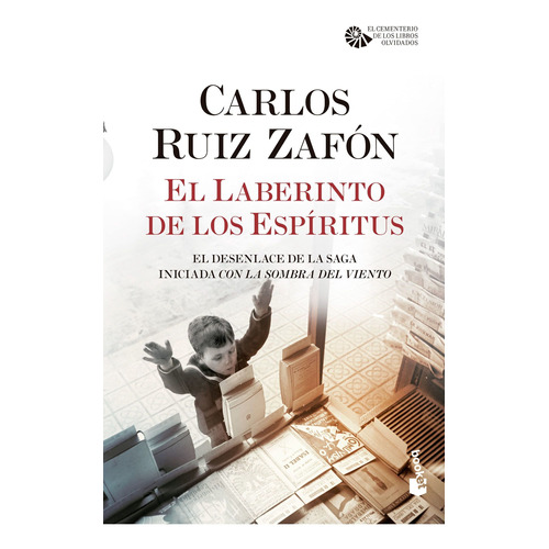 El laberinto de los espíritus, de Carlos Ruiz Zafón. El Cementerio de los Libros Olvidados Editorial Booket, tapa blanda en español, 2023