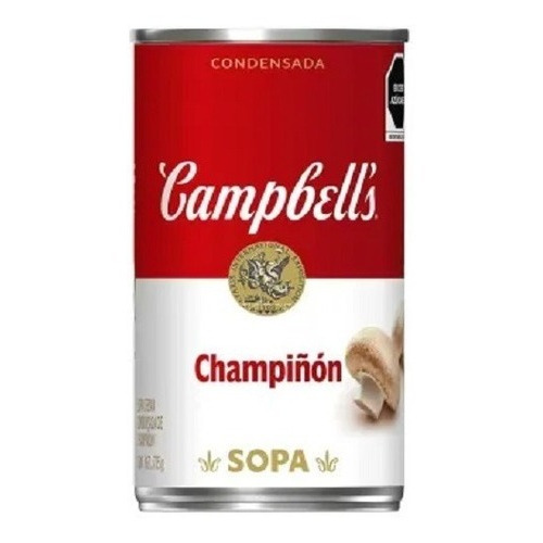 Crema De Champiñones Campbell's 4 Pzas De 735g