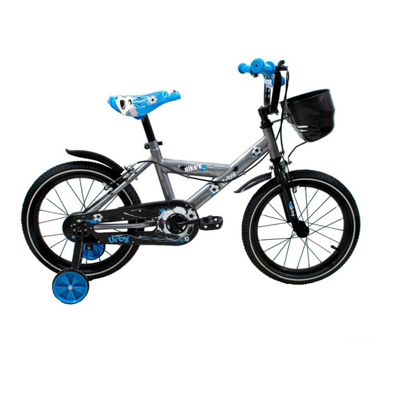 Bicicleta Infantil Rodado 16 Urby Con Ruedas Inflables 