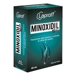 Minoxidil al 5% marca Laproff