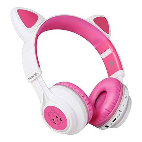 Producto Generico - Riwbox Auriculares Bluetooth, Ct-7 Con . Color White/Pink