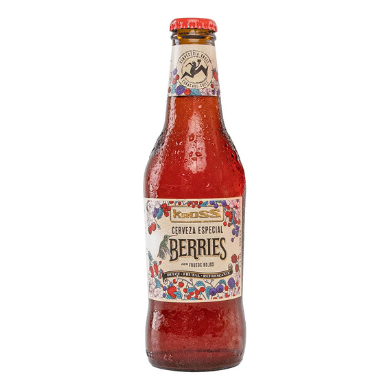 Pack 12x Cerveza Kross Berries 330cc Bot