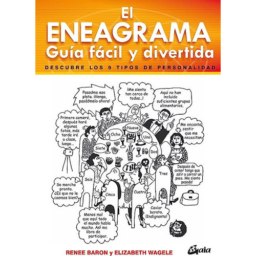 El Eneagrama - Guía Fácil Y Divertida: Descubre Los 9 Tipos De Personalidad, De Renee Baron., Vol. 1.0. Editorial Gaia, Tapa Blanda En Español, 2022