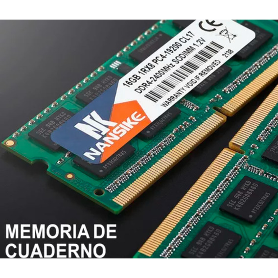 Memoria RAM Nansike gamer color verde  16GB 1x16GB Nansike DDR4-2400S