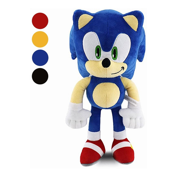 Peluches Sonic 30cm Alto Cumpleaños Perfecto Navidad Regalo