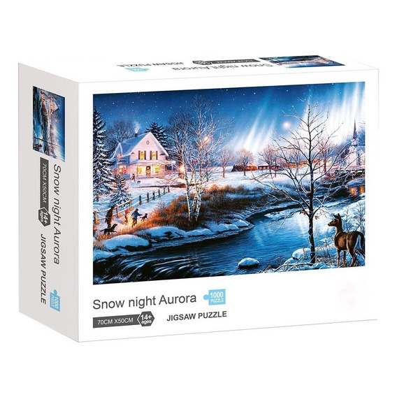 Puzzle Rompecabezas 1000 Piezas Aurora Nocturna Ck 0596