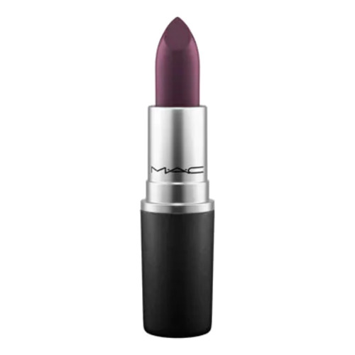 Labial MAC Matte Lipstick color smoked purple