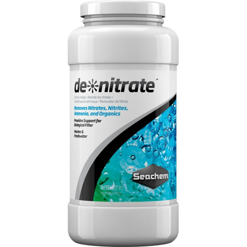 Eliminador de nitritos y nitratos para acuarios Seachem De Nitrate, 500 ml